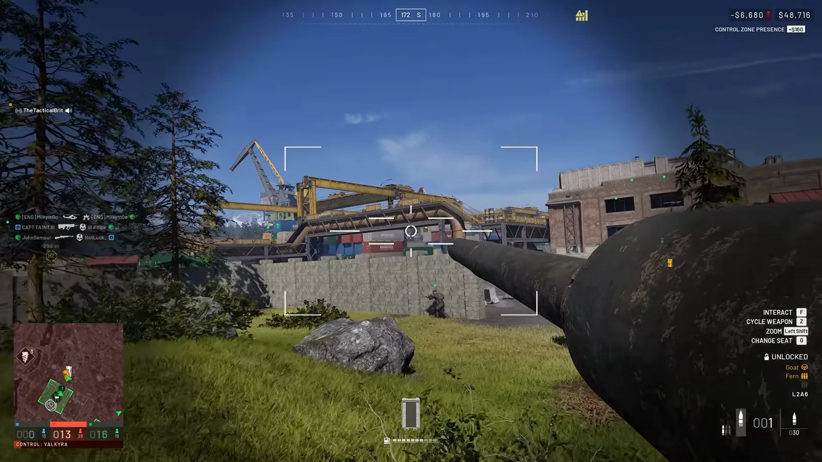 WARDOGS PC build gameplay in an industrial zone during the closed beta