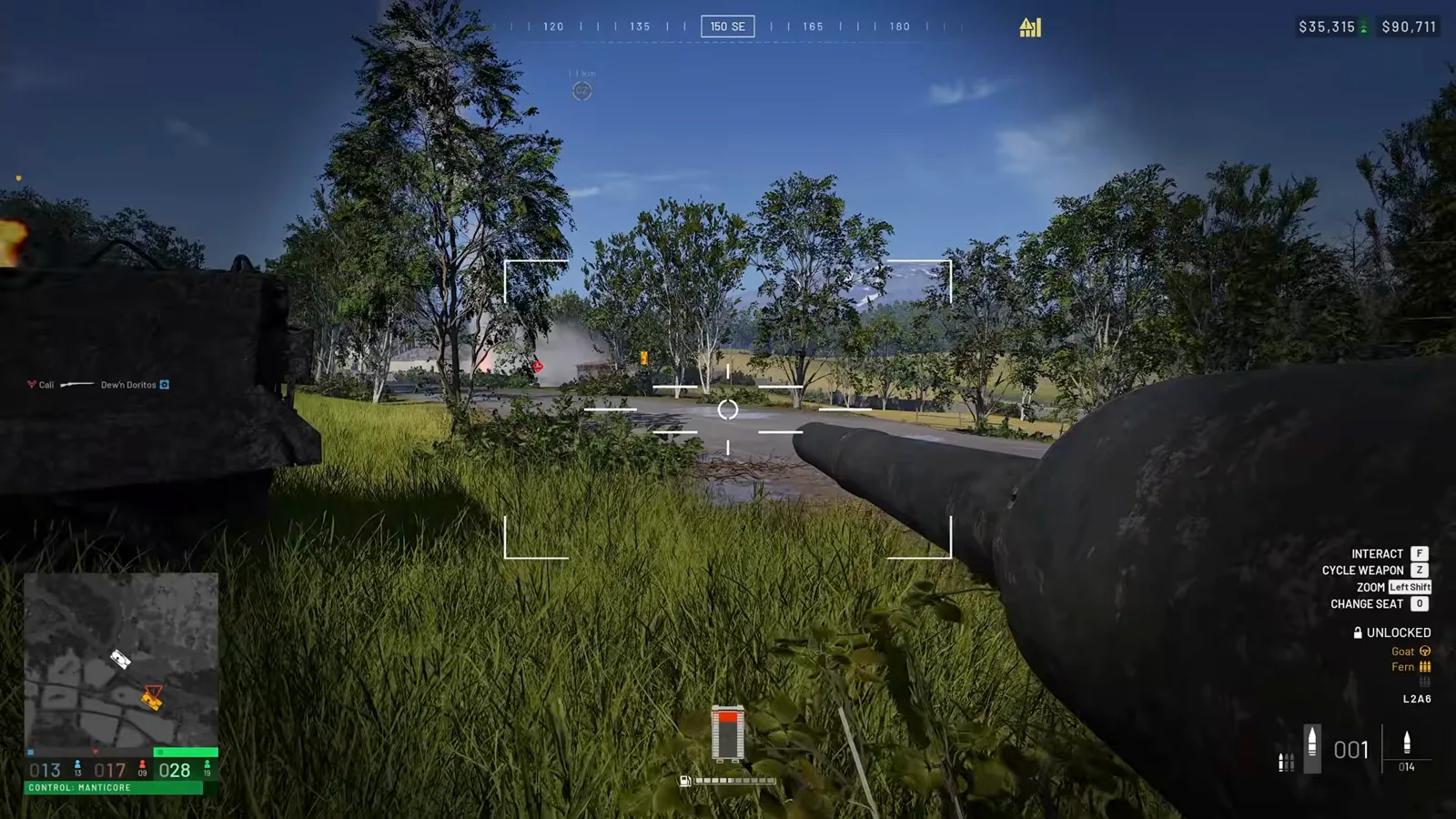 WARDOGS vehicle destroyed reward popup granting cash during a helicopter kill